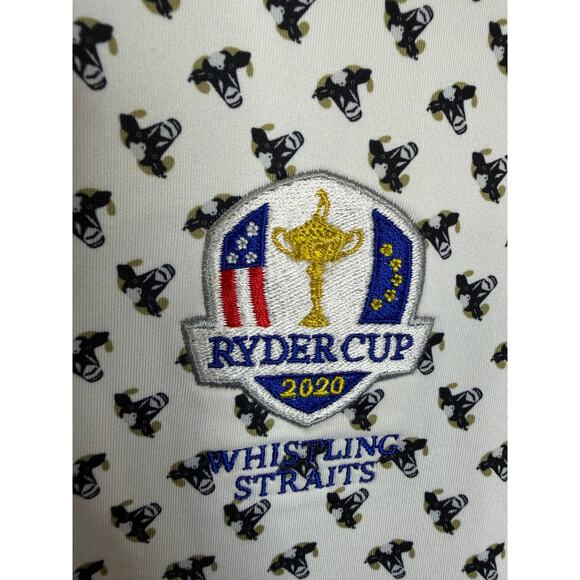 Peter Millar Summer Comfort Golf Polo Ryder Cup 2020 Whistling Straits Sz XL - Picture 4 of 12